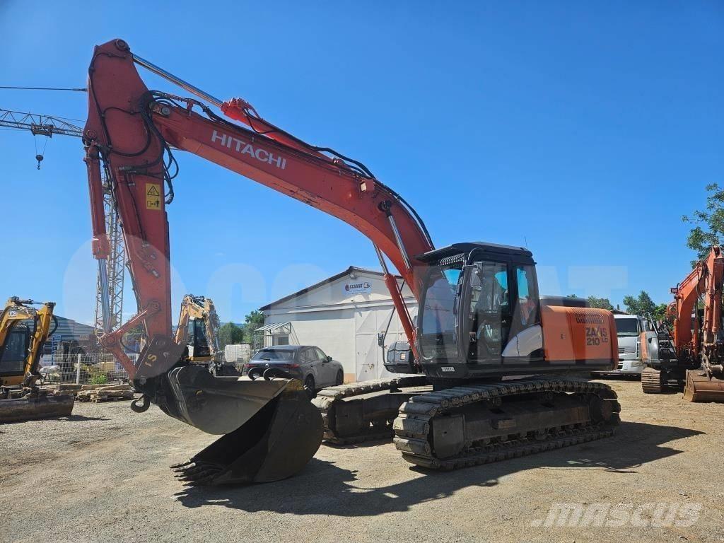 Hitachi ZX 210 LC Pásová rýpadla