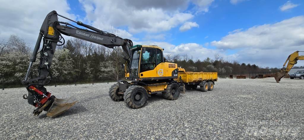 Volvo EW 140 C Kolová rýpadla