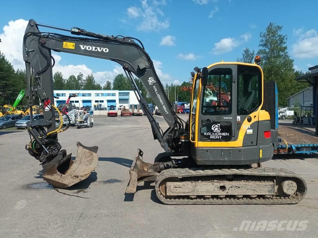 Volvo ECR 88 PLUS Midi rýpadla 7t - 12t
