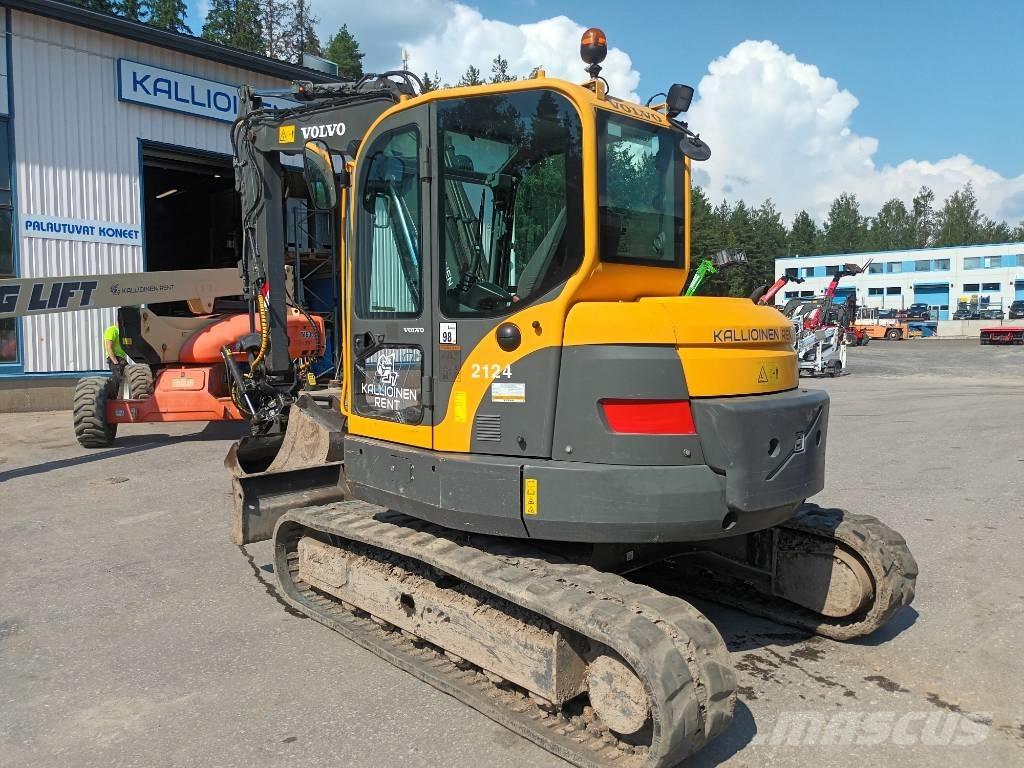 Volvo ECR 88 PLUS Midi rýpadla 7t - 12t