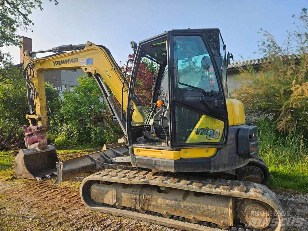 Yanmar Vio 80-1A Midi rýpadla 7t - 12t