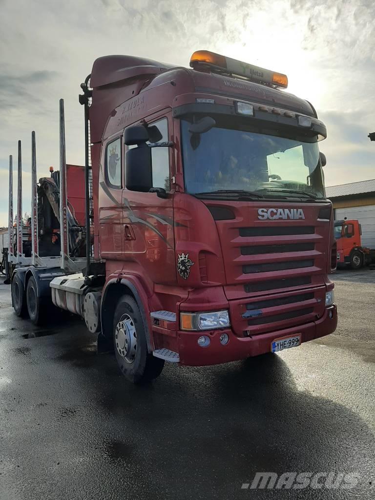 Scania R 620 Vozy na přepravu kmenů