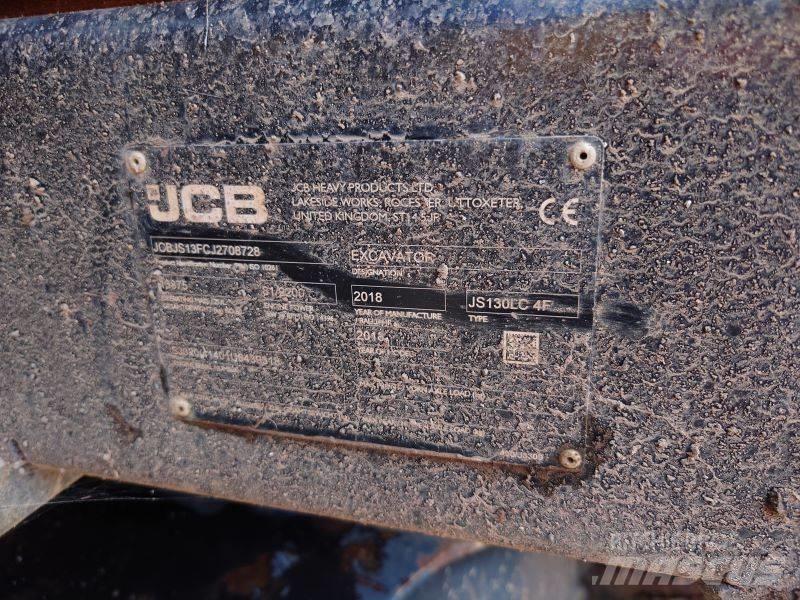 JCB JS130LC Plus+ Pásová rýpadla