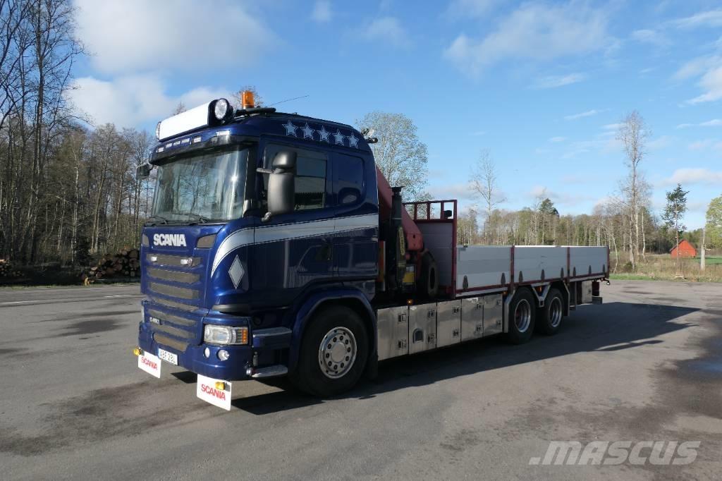 Scania G450 6x2 Autojeřáby, hydraulické ruky