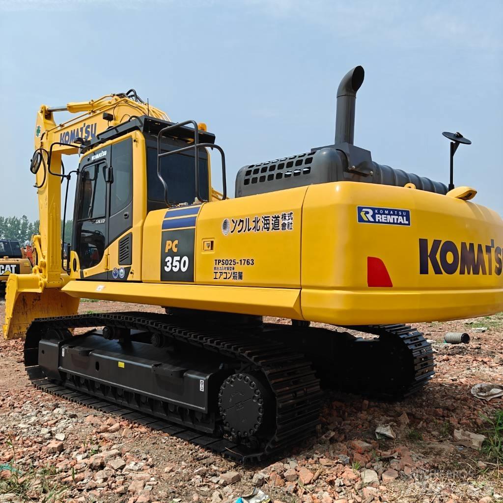 Komatsu 350-8 Pásová rýpadla