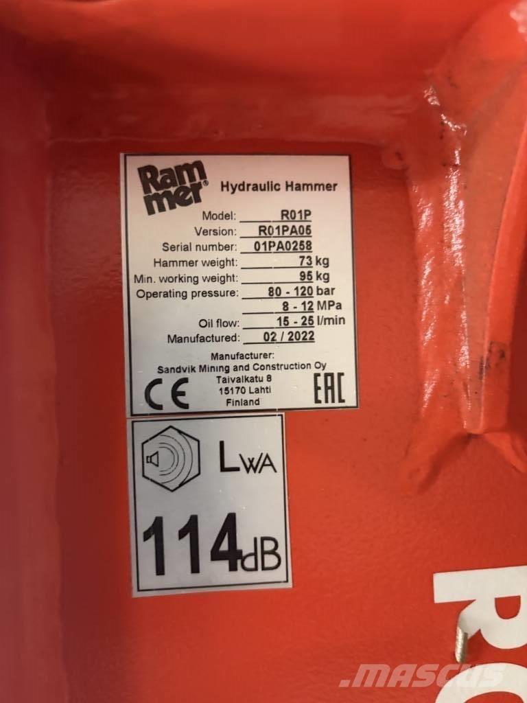 Rammer R01P Bourací kladiva / Sbíječky