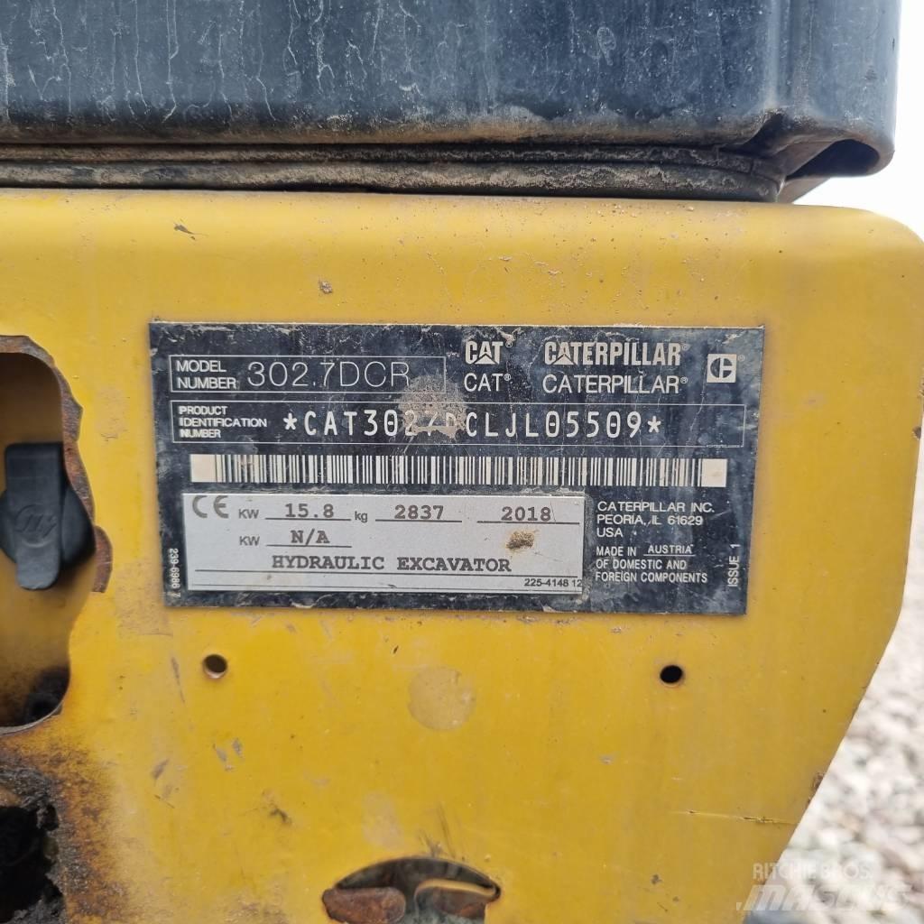 CAT 302.7 D CR Mini rýpadla < 7t