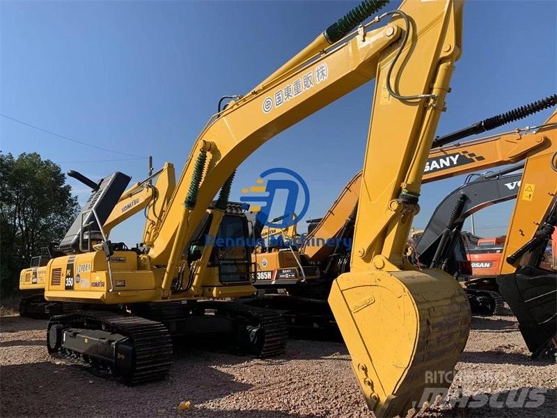 Komatsu 350-8 Pásová rýpadla