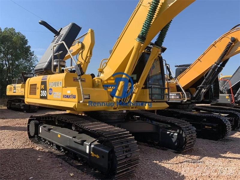 Komatsu 350-8 Pásová rýpadla