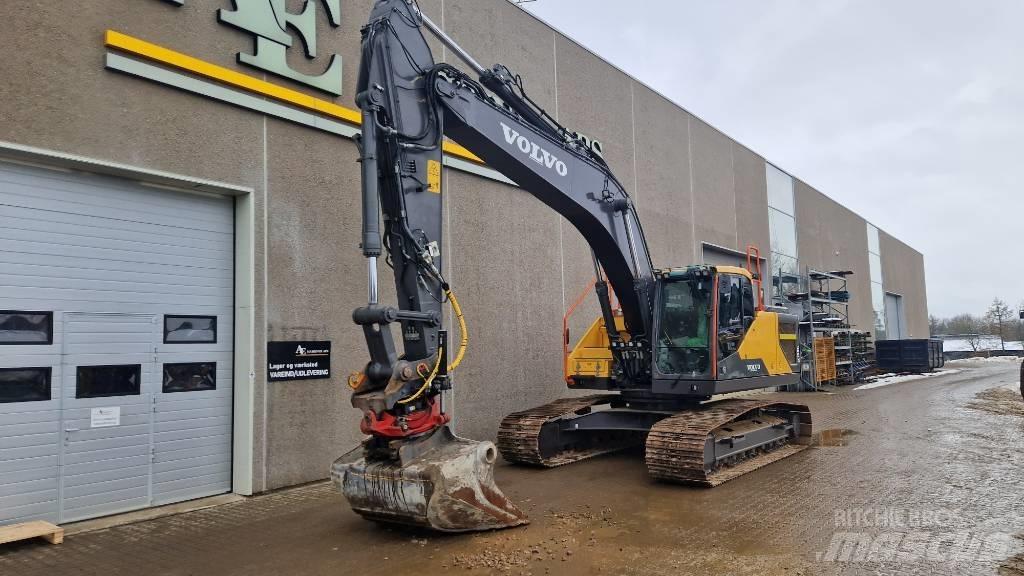 Volvo EC 250 EL Pásová rýpadla