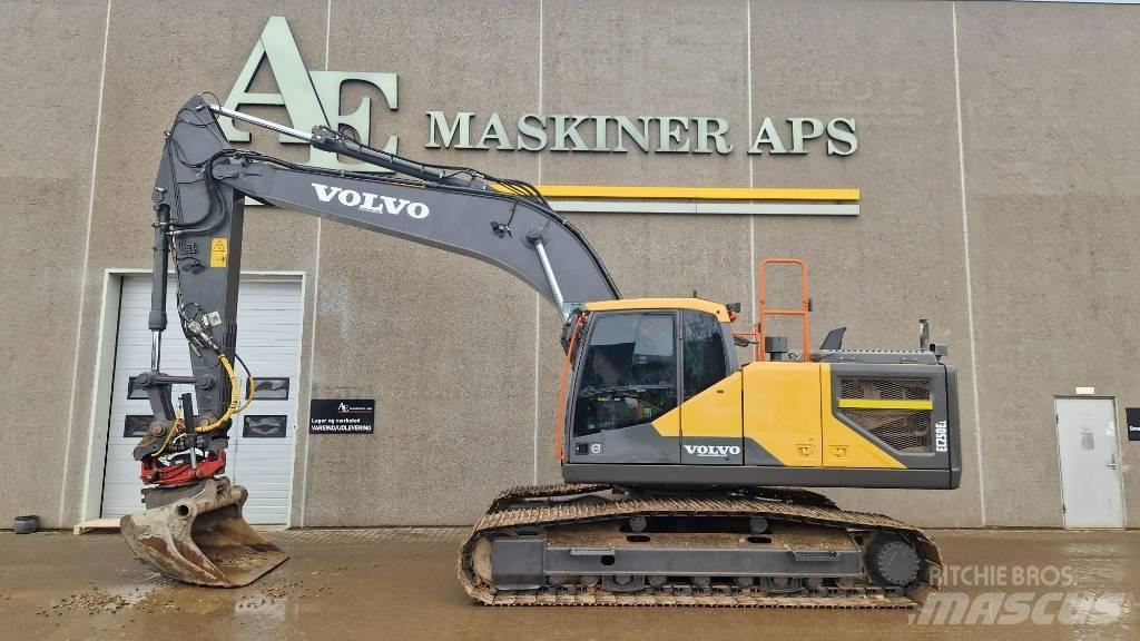 Volvo EC 250 EL Pásová rýpadla
