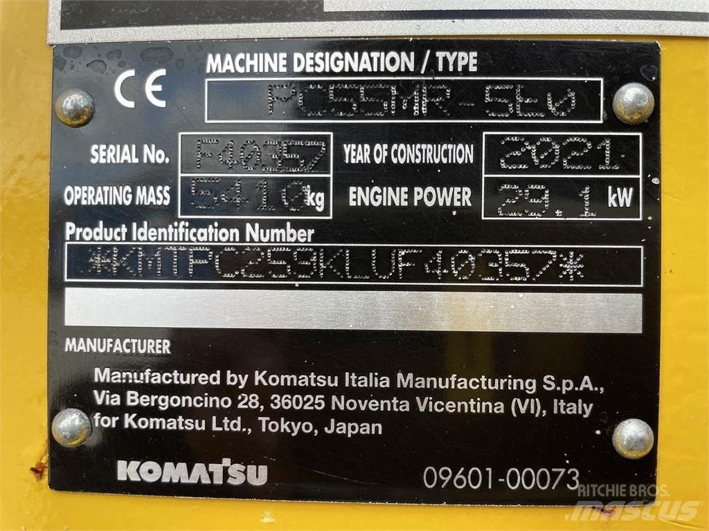 Komatsu PC55MR-5 Kolová rýpadla