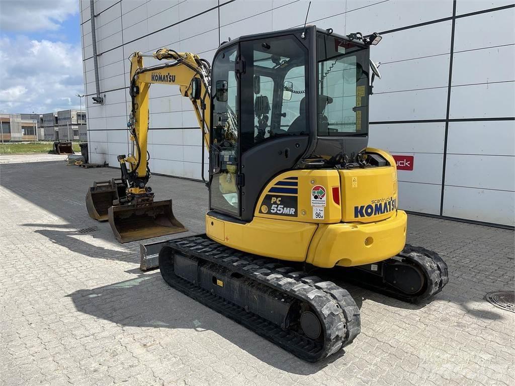 Komatsu PC55MR-5 Kolová rýpadla