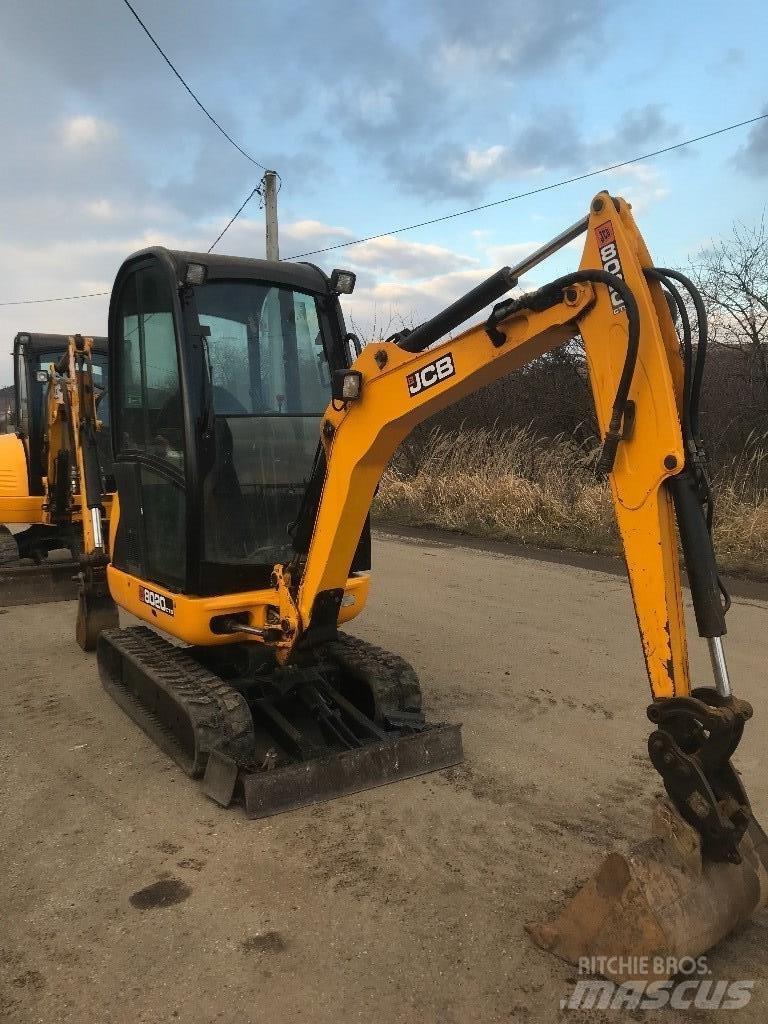 JCB 8020 Mini rýpadla < 7t