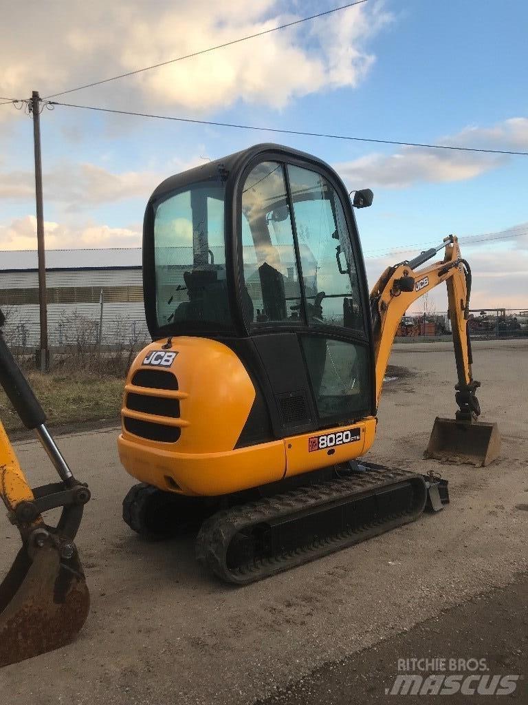 JCB 8020 Mini rýpadla < 7t