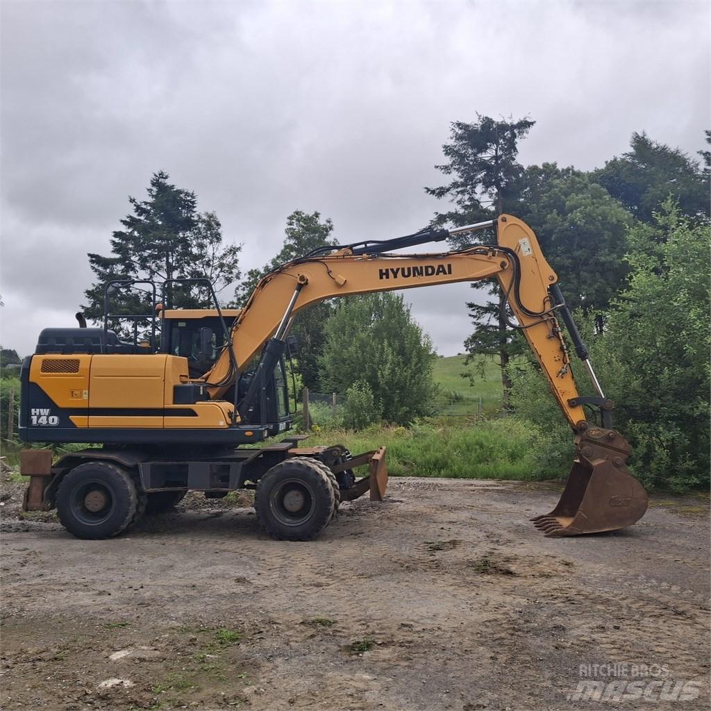 Hyundai HW 140 A Kolová rýpadla