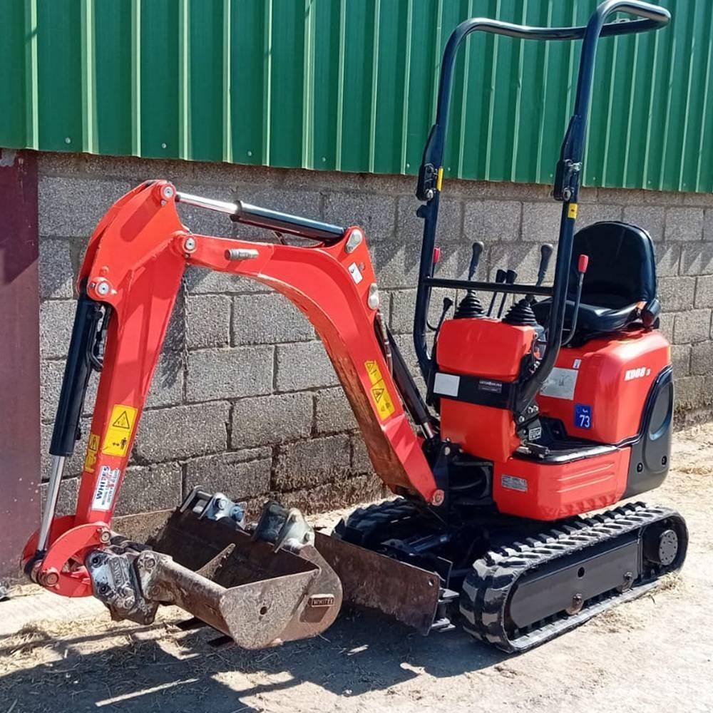 Kubota K 008-3 Mini rýpadla < 7t