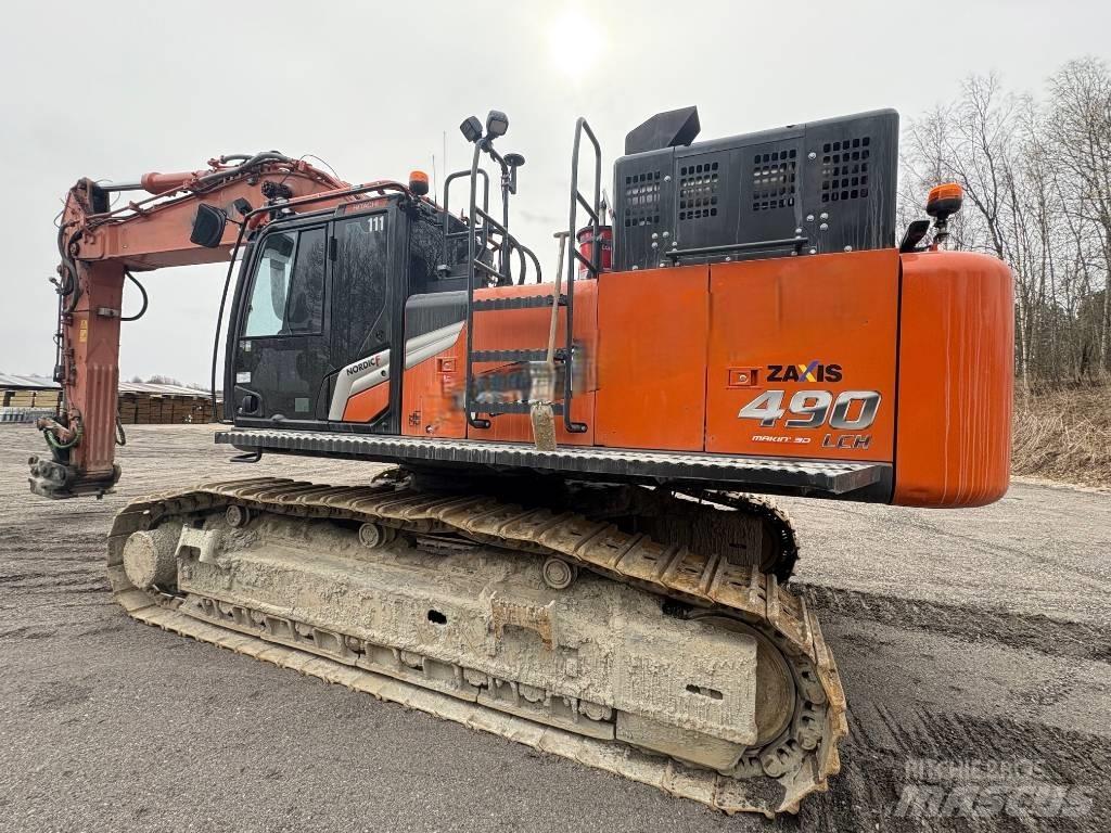 Hitachi ZX490LCH-7 Pásová rýpadla