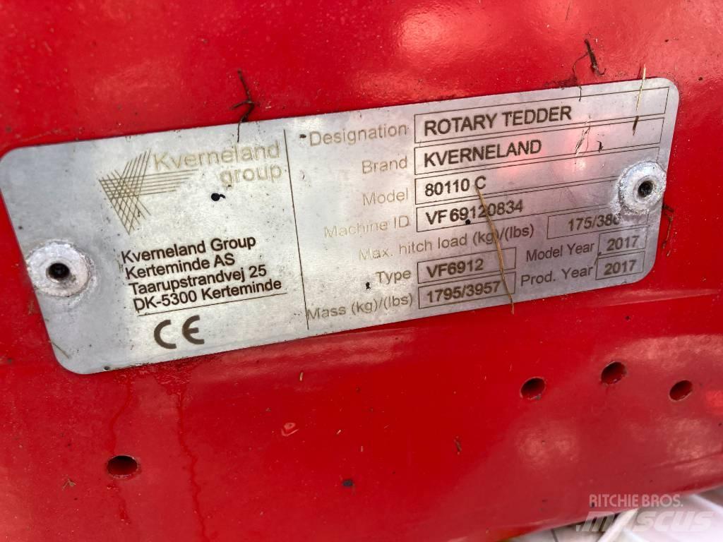 Kverneland 80110C Obraceče a shrabovače sena