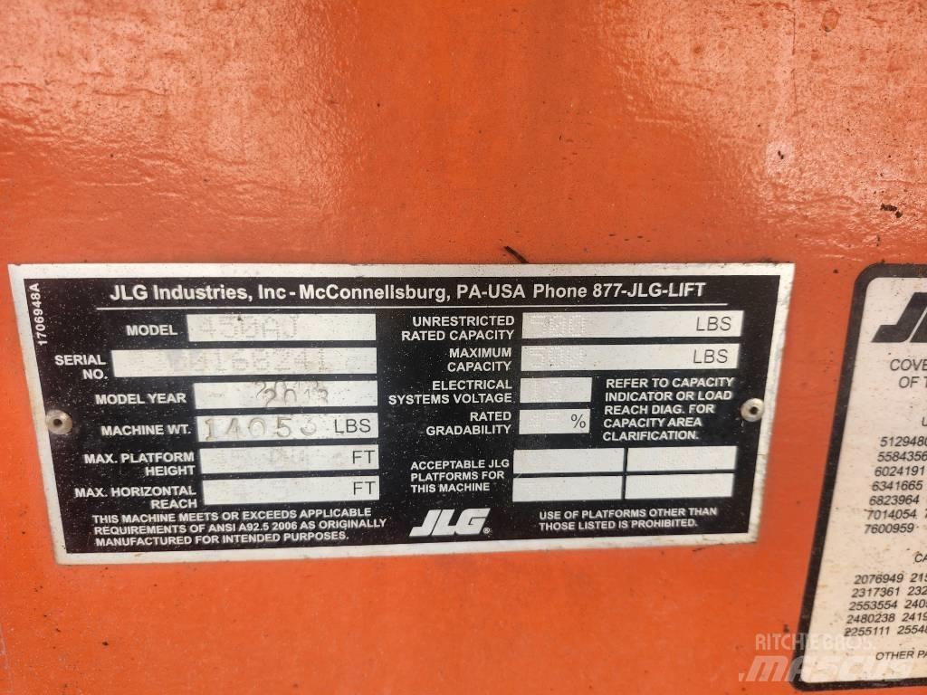JLG 450 AJ Kloubové plošiny
