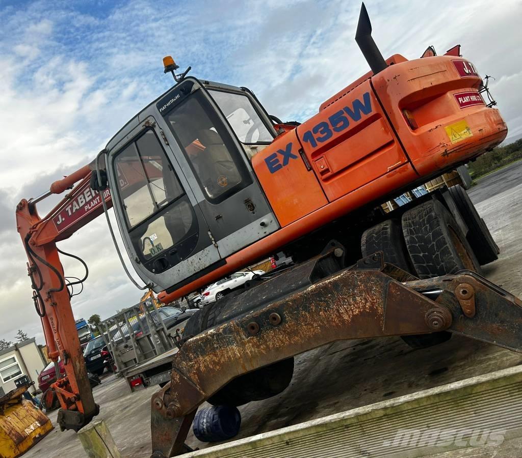 Hitachi EX 135 W Kolová rýpadla