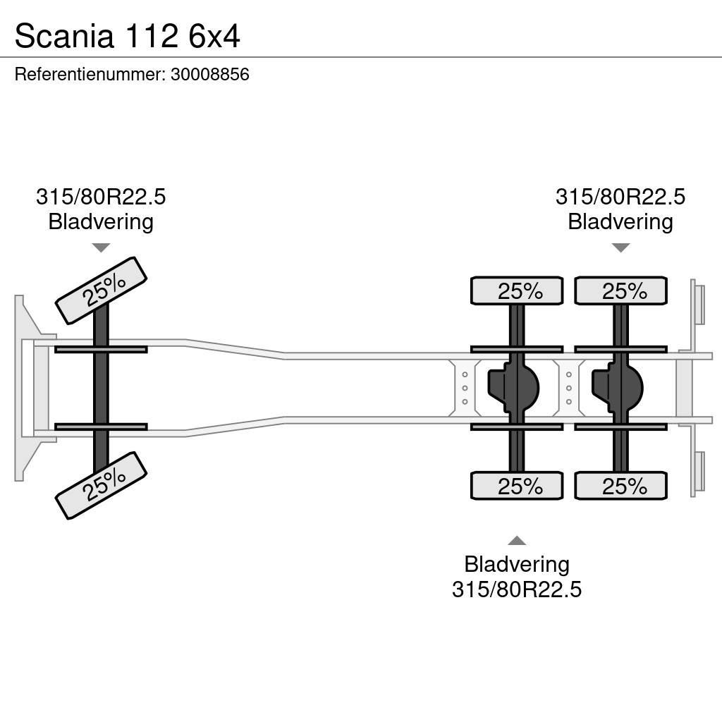 Scania 112 6x4 Nákladní vozidlo bez nástavby
