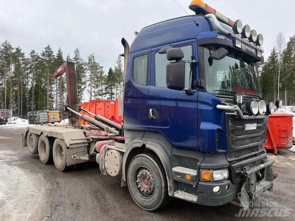Scania R 500 Hákový nosič kontejnerů