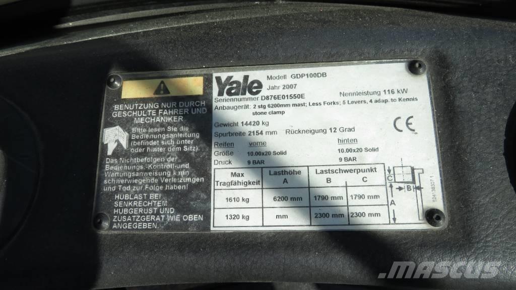 Yale GDP 100 DB Dieselové vozíky