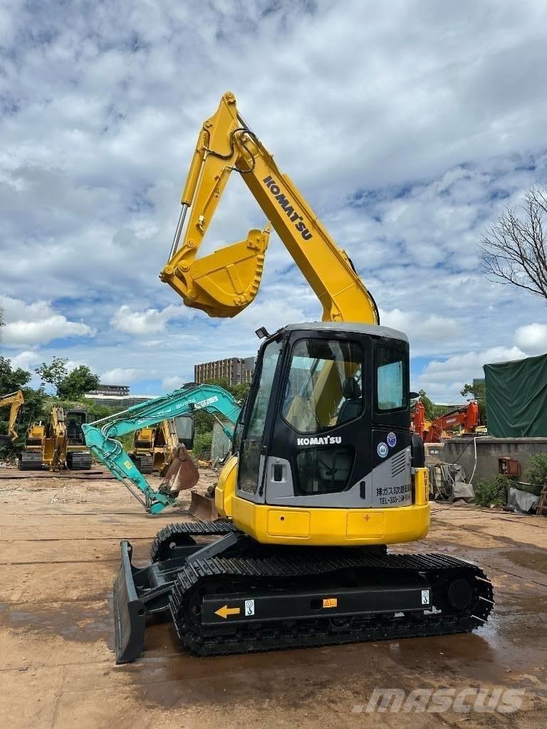 Komatsu PC 78 US Pásová rýpadla