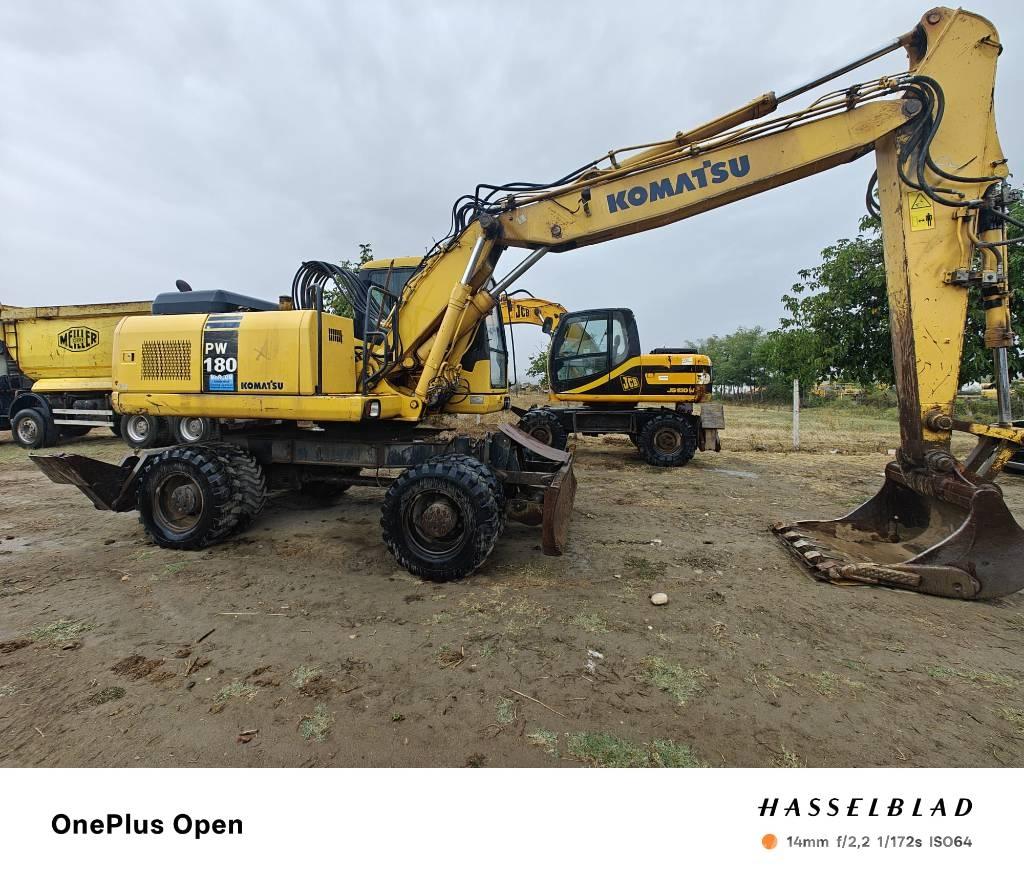 Komatsu PW 180 Nápravy
