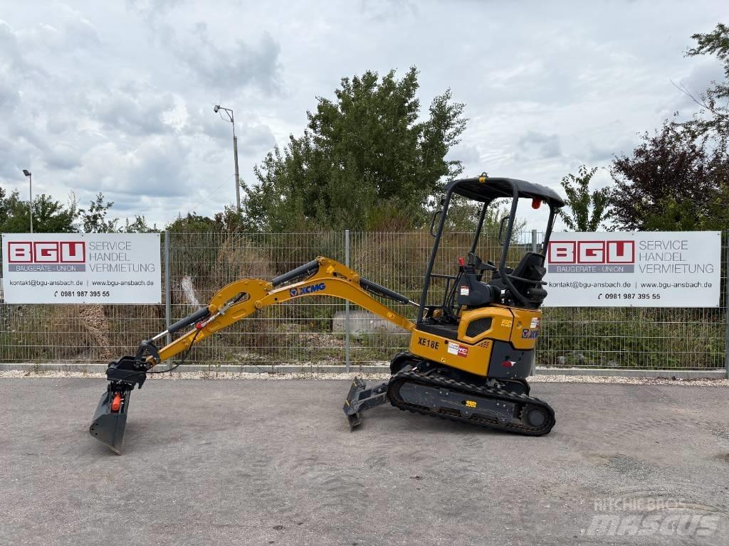 XCMG XE 18 E Mini rýpadla < 7t