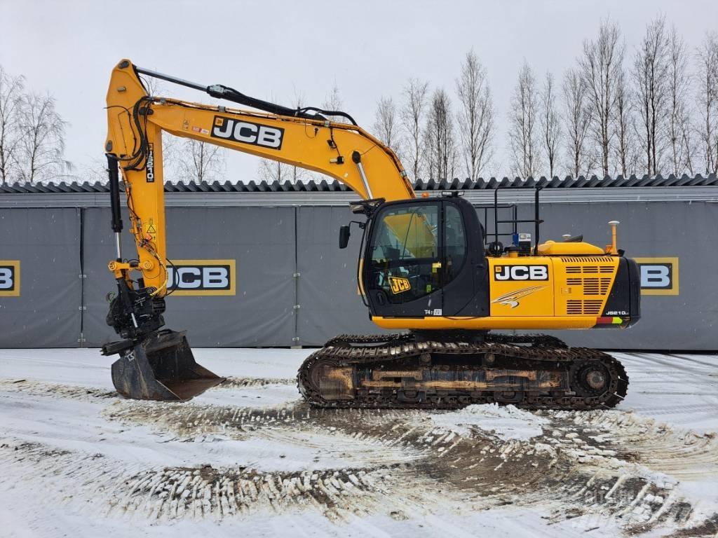 JCB JS210LC T4F Pásová rýpadla