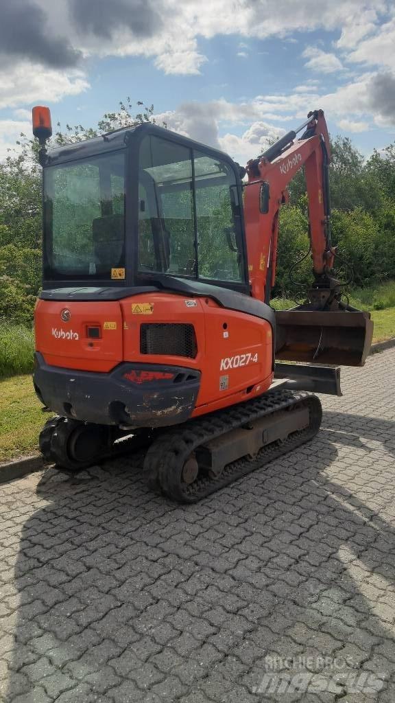 Kubota KX027-4 Mini rýpadla < 7t