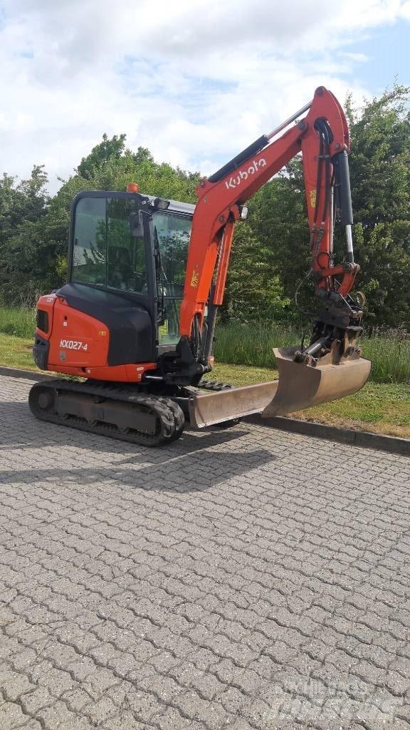 Kubota KX027-4 Mini rýpadla < 7t