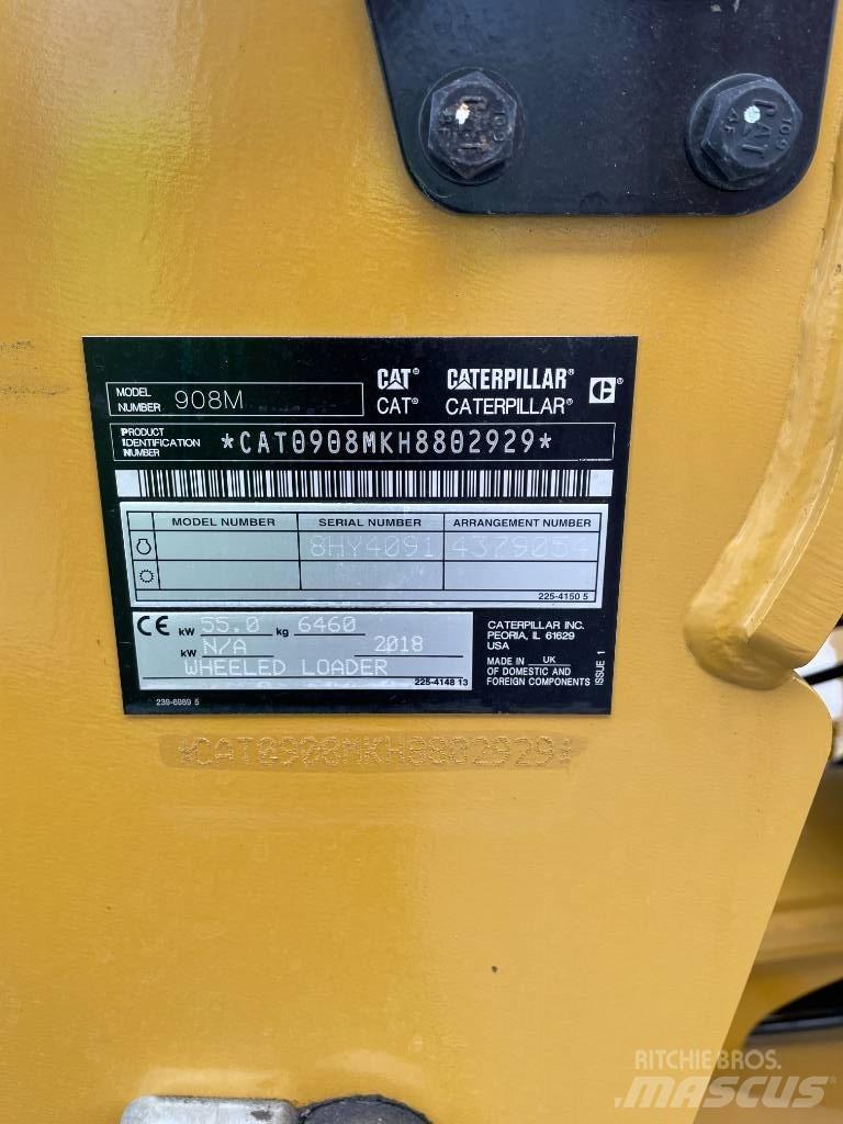 CAT 908 M Kolové nakladače