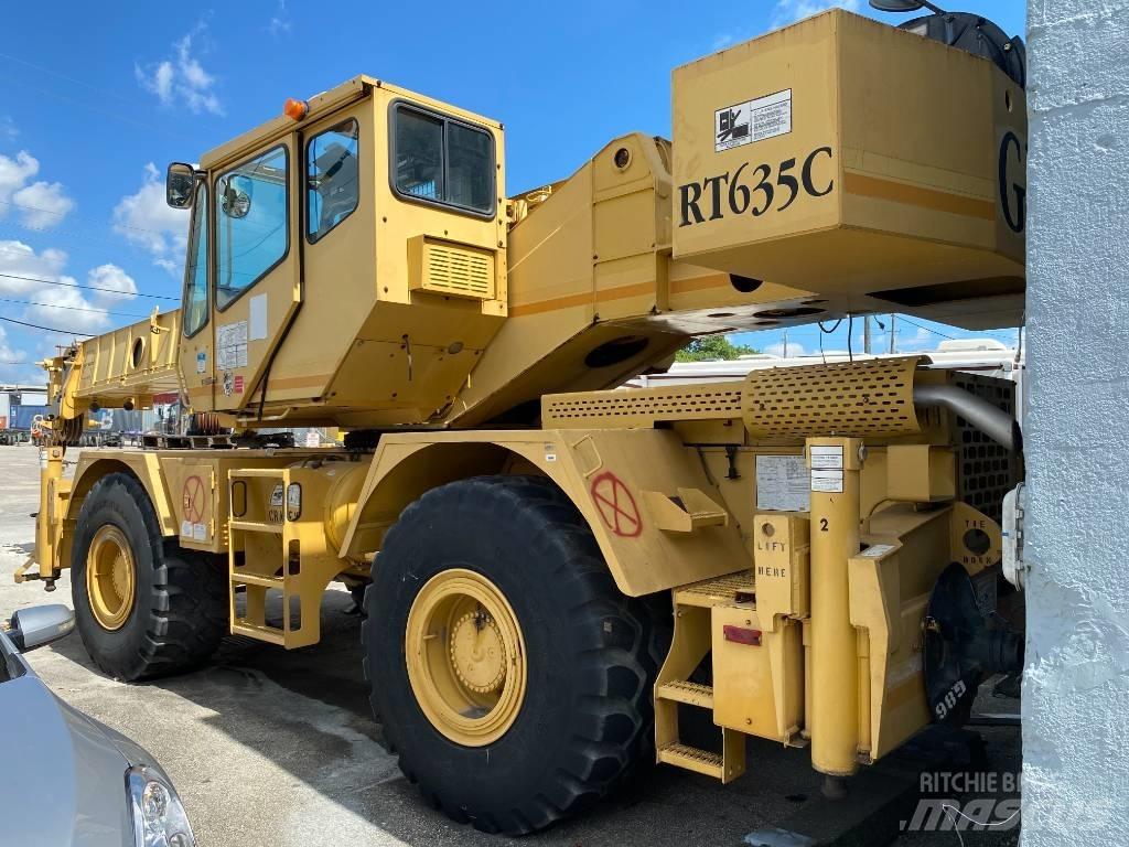 Grove RT 635 C Jeřáby pro těžký terén