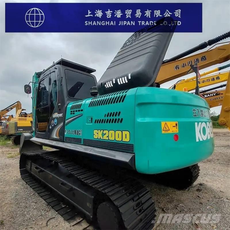 Kobelco SK 200 Pásová rýpadla