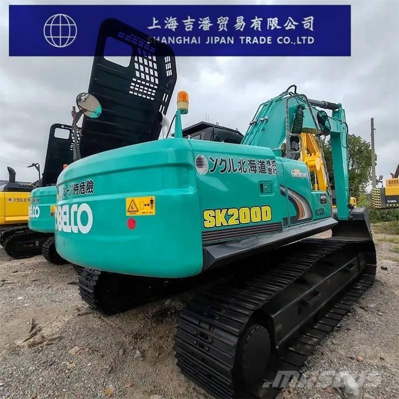 Kobelco SK 200 Pásová rýpadla