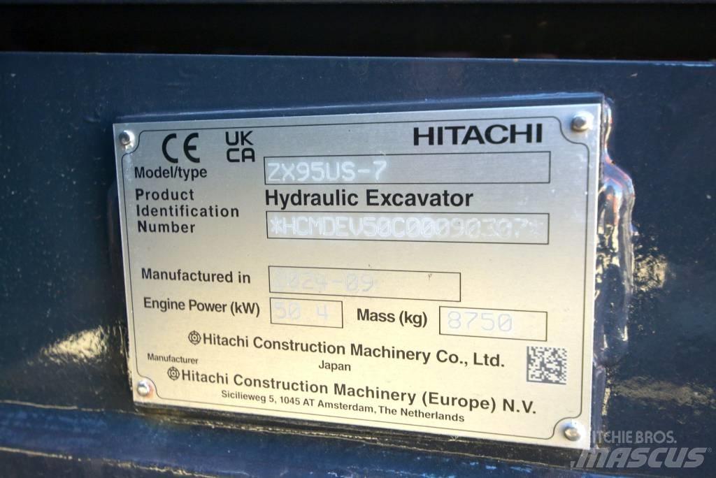 Hitachi ZX 95 US-7 Midi rýpadla 7t - 12t