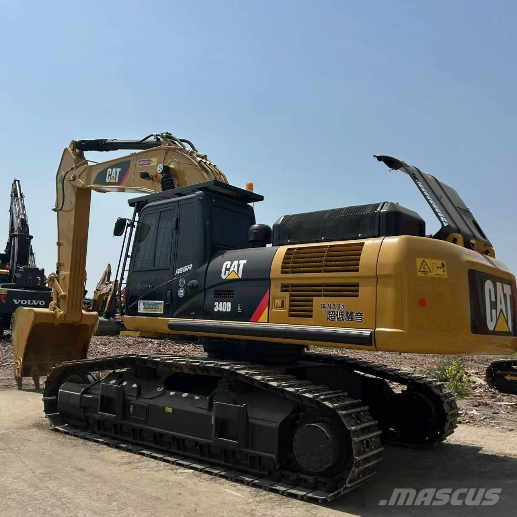 CAT 340 D L Pásová rýpadla
