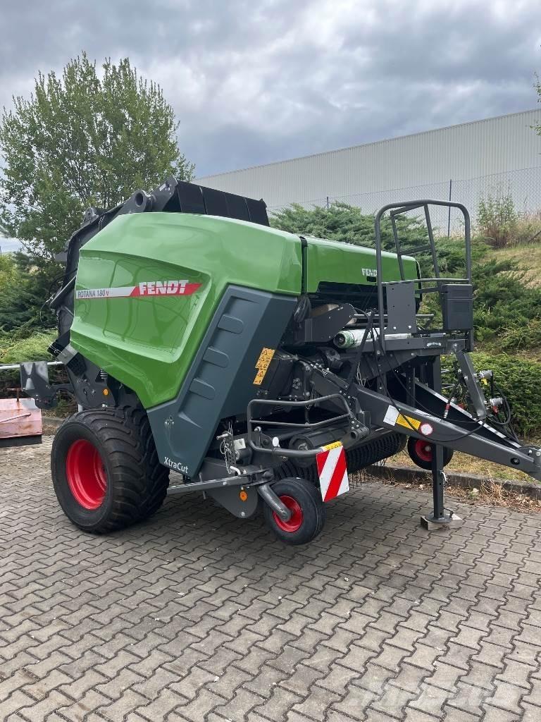 Fendt Rotana 160 V Lis na válcové balíky
