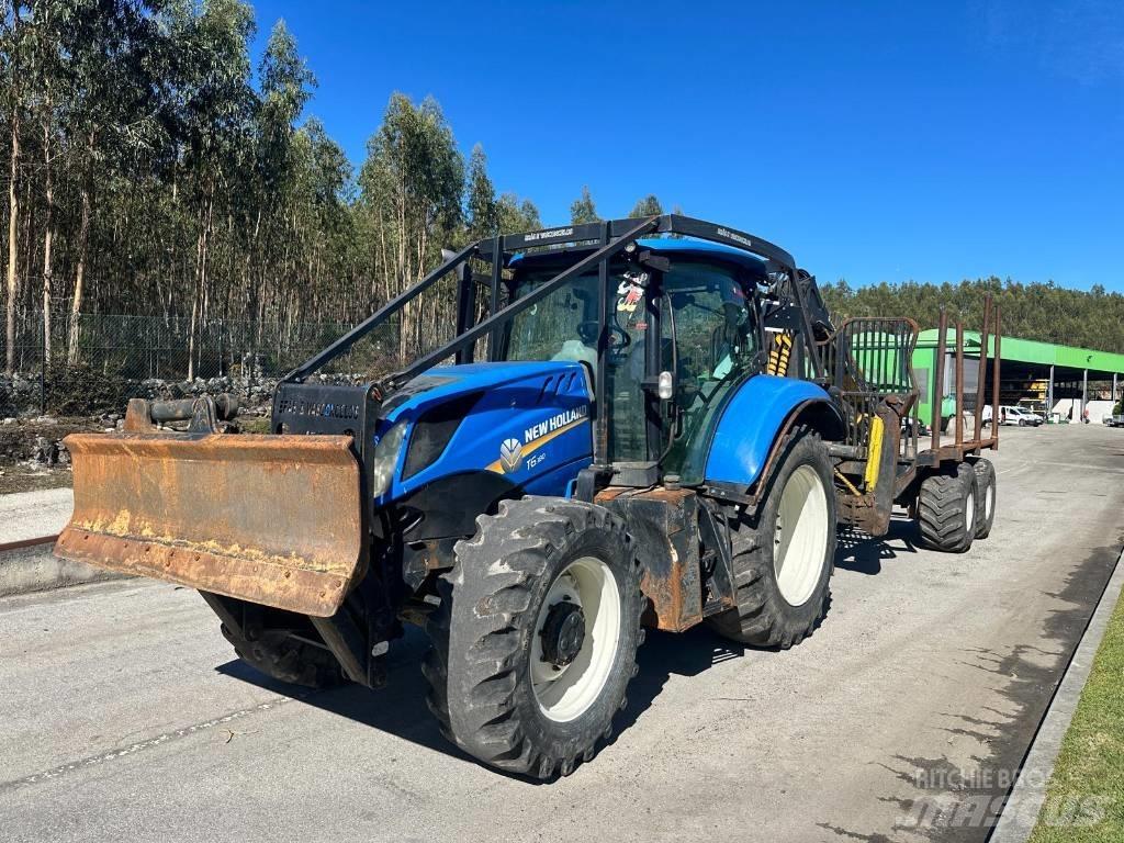 New Holland T 6.180 Vyvážecí traktory