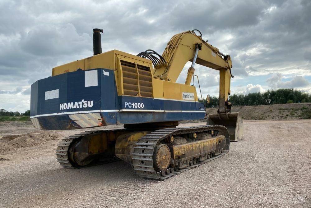 Komatsu PC 1000-1 Pásová rýpadla