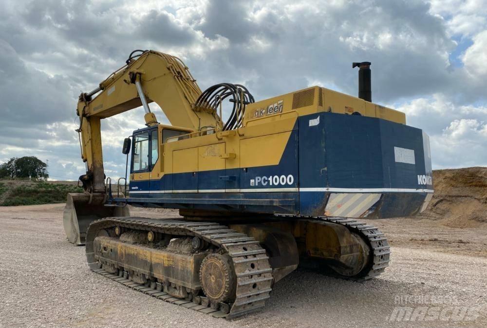 Komatsu PC 1000-1 Pásová rýpadla