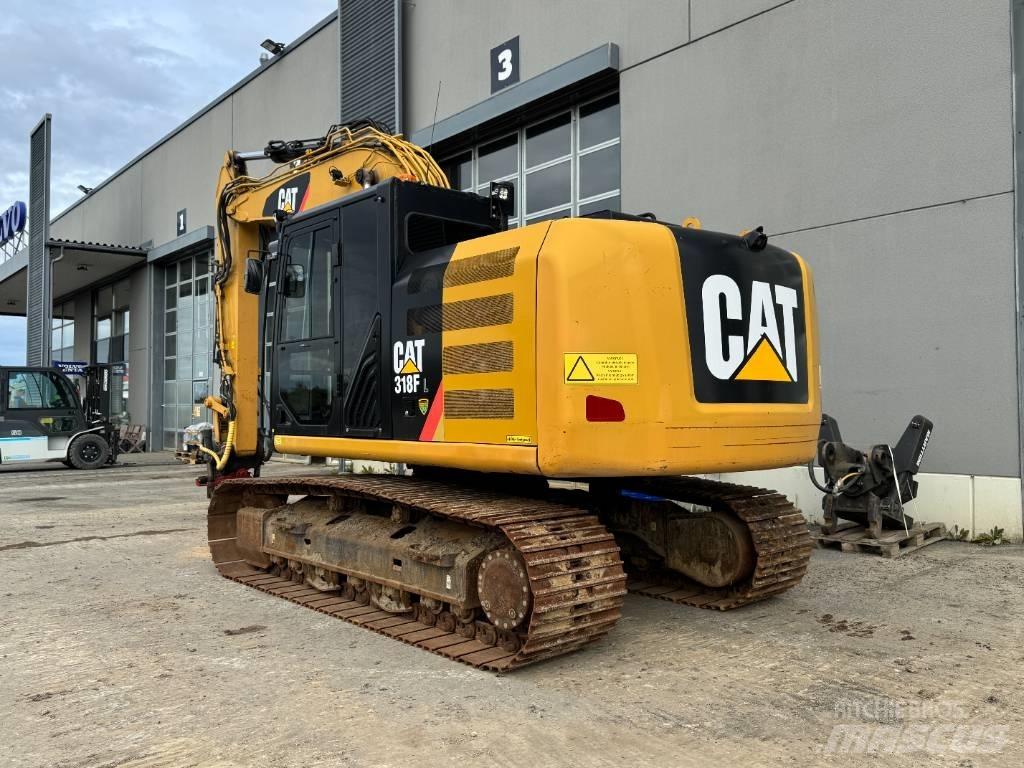 CAT 318 FL Pásová rýpadla