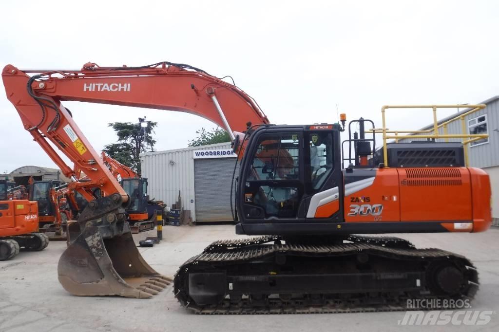Hitachi ZX 300 LC-7 Pásová rýpadla