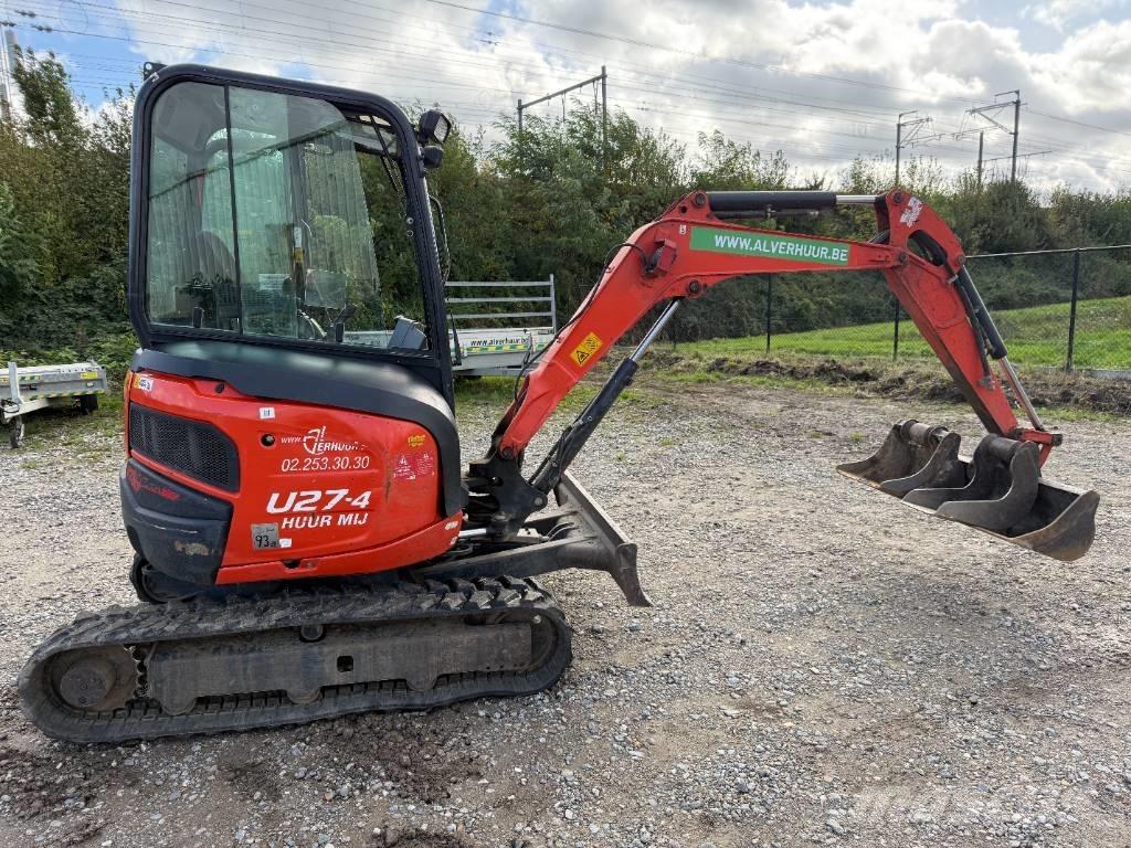 Kubota U 27-4 Mini rýpadla < 7t