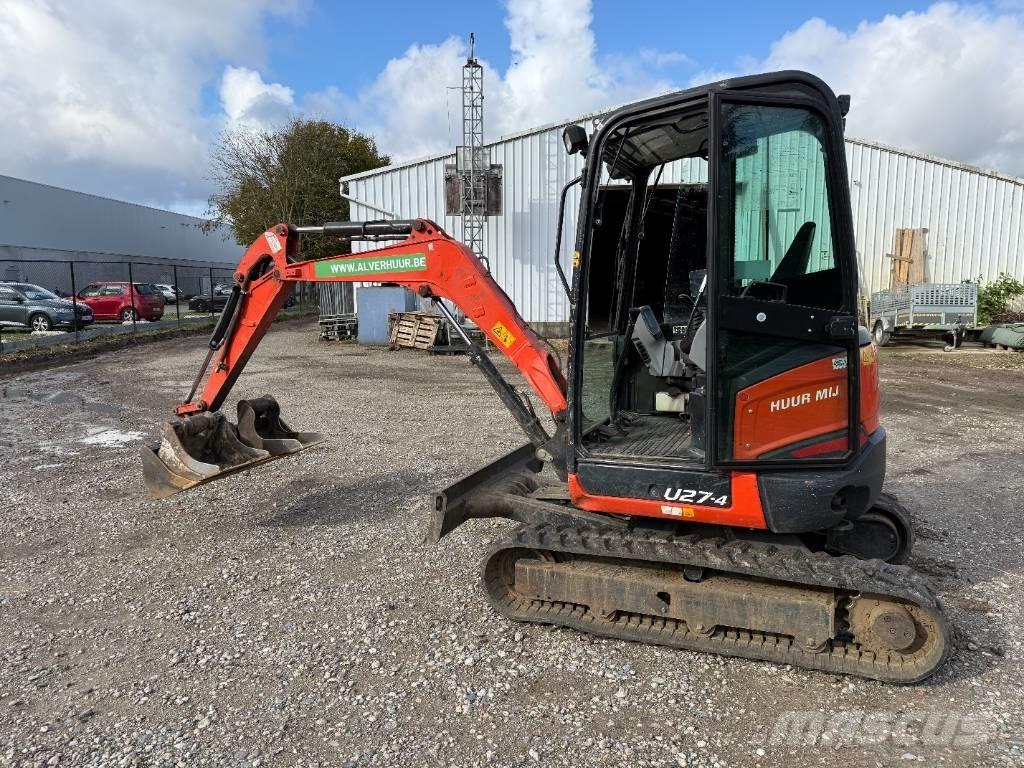 Kubota U 27-4 Mini rýpadla < 7t