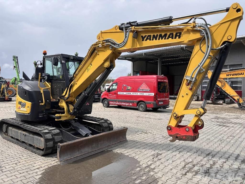 Yanmar VIO 80-2PB Midi rýpadla 7t - 12t