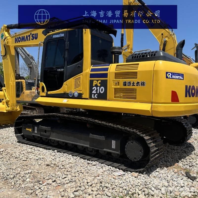 Komatsu PC 210 Pásová rýpadla